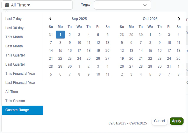 Date Filter