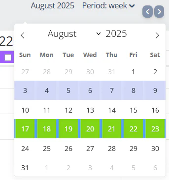 Date Range
